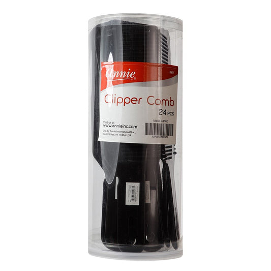 Black ANNIE Clipper Comb #67 [24pc/Jar]