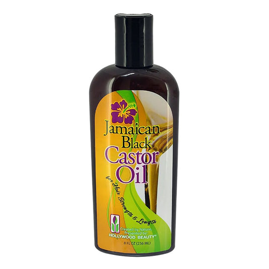 White Smoke HOLLYWOOD BEAUTY Jamaican Black Castor Oil (8oz)