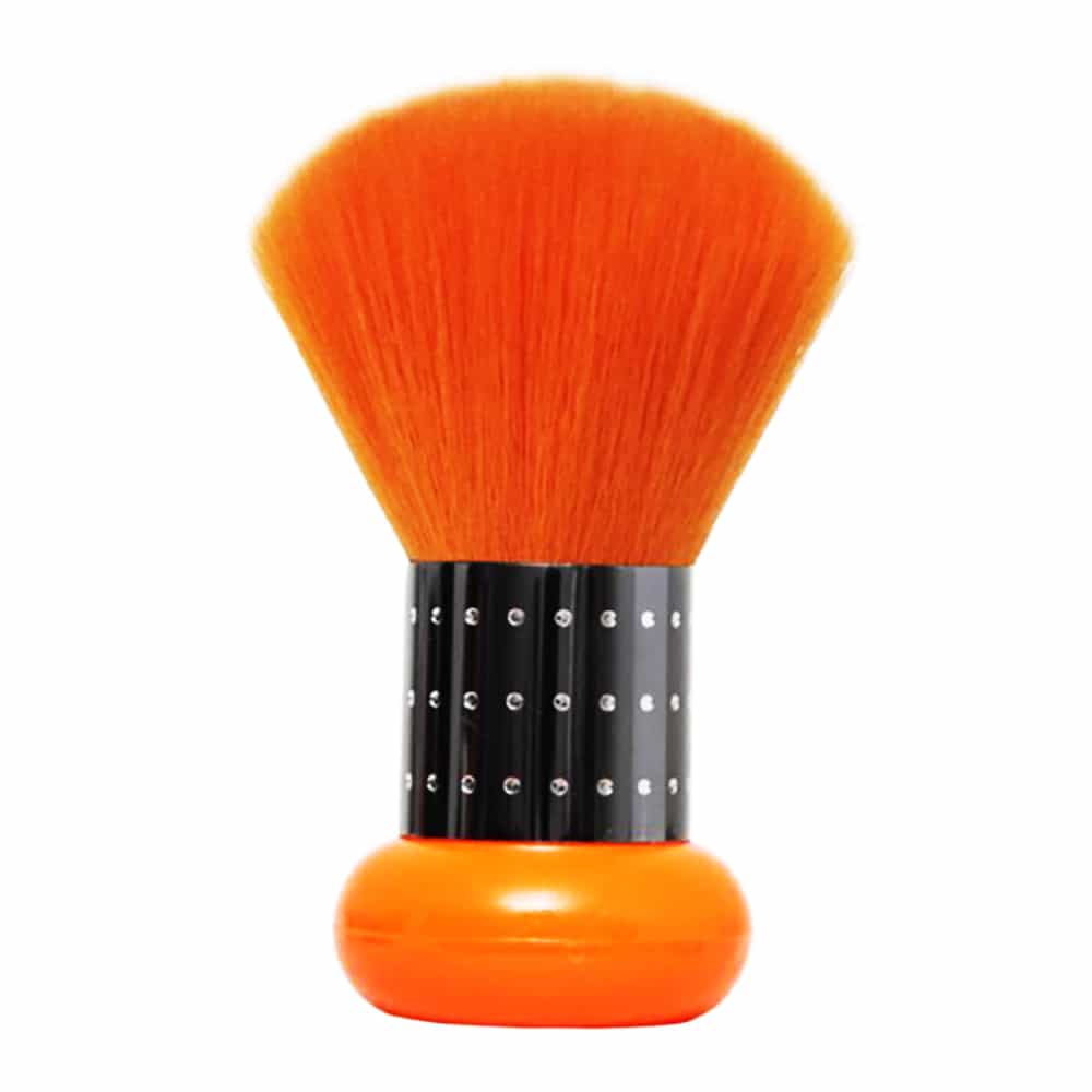White Smoke Berkeley Premium Dust/Facial Brush Small Orange HairDB201SOR