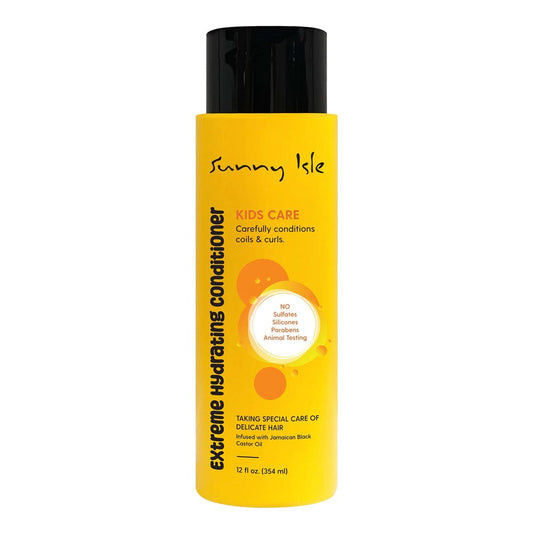Black SUNNY ISLE Kids Care Extreme Hydrating Conditioner (12oz)