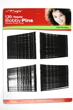 White Smoke MAGIC COLLECTION 1 3/4 Inch 120pcs Bobby Pins