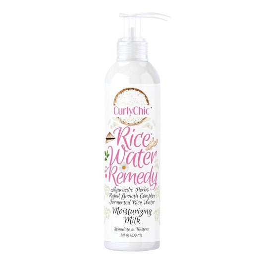 White Smoke CURLY CHIC Rice Water Remedy Moisturizing Milk (8oz)