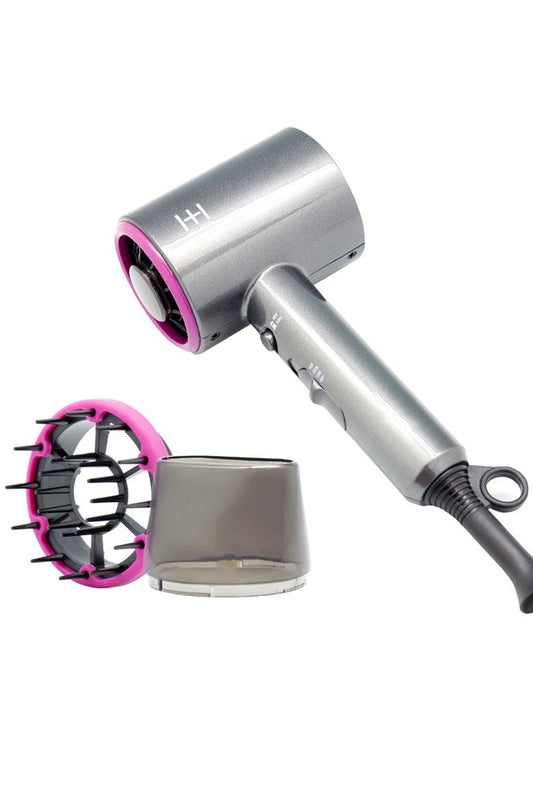 White Smoke ANNIE Hot &amp; Hotter Mini Pro Turbo 2000 Hair Dryer