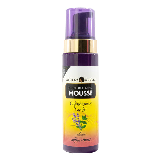 White Smoke ALLDAY CURLS Defining Mousse (8oz)