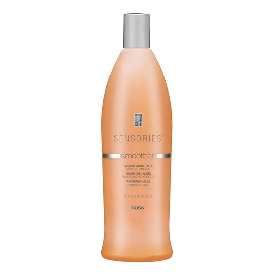 White Smoke RUSK SENSORIES Smoother Passionflower + Aloe Anti Frizz Shampoo (35oz)