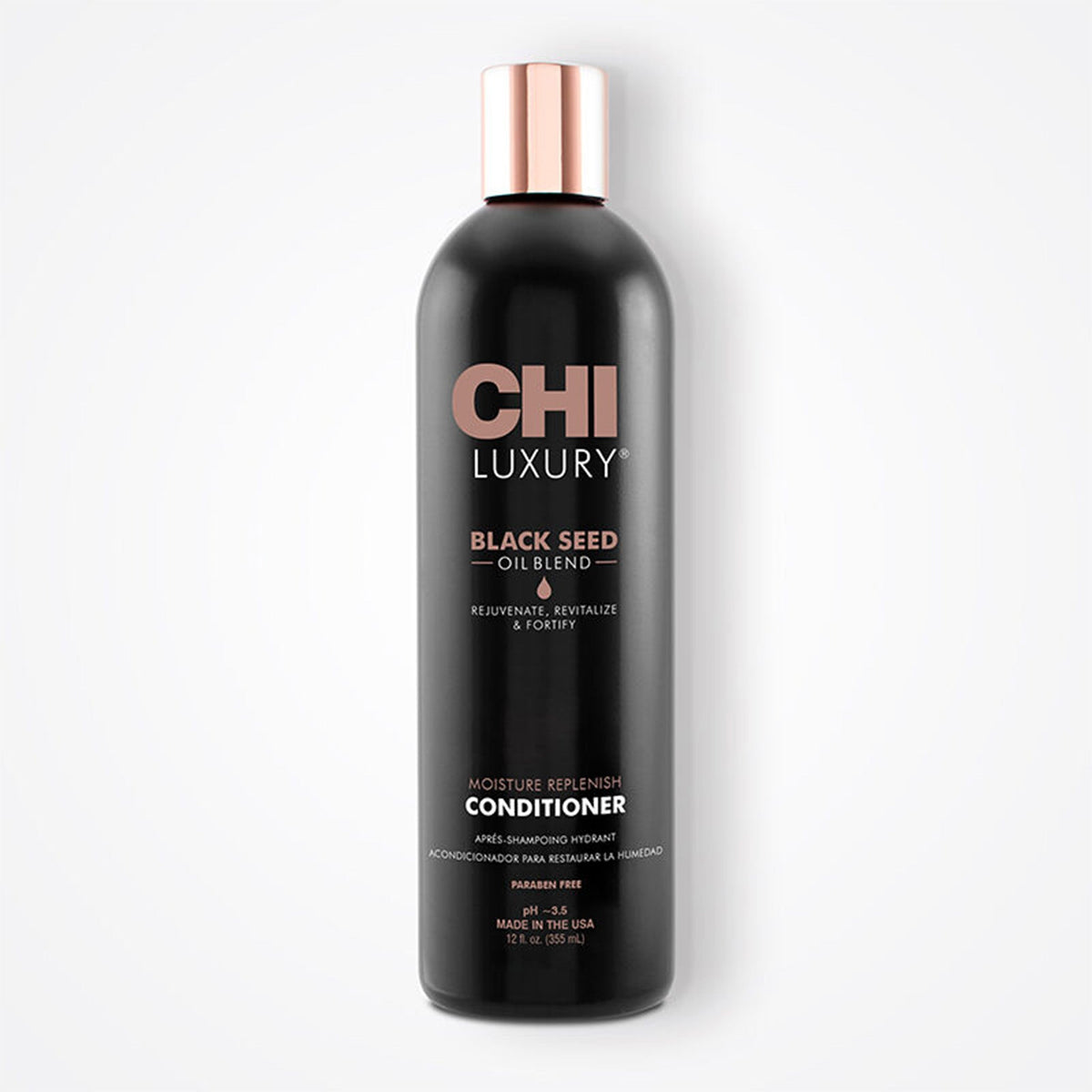 Black CHI Luxury Black Seed Oil Blend Moisture Replenish Conditioner - 12oz