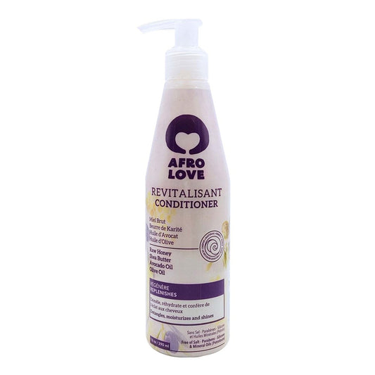 White Smoke AFRO LOVE Conditioner with Raw Honey, Shea Butter &amp; Avocado Oil (10oz)