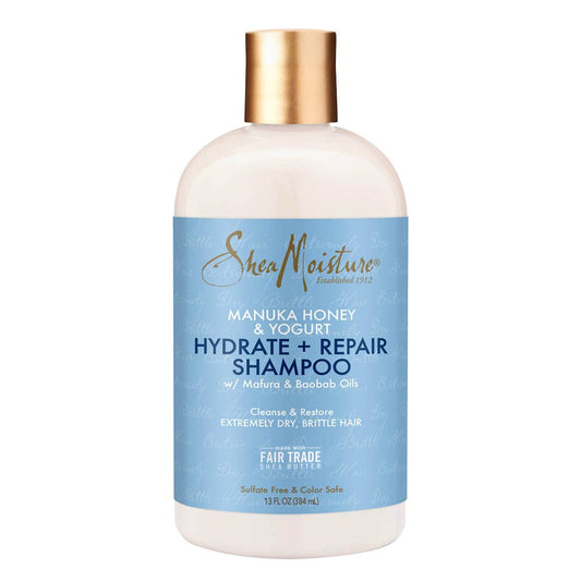 White Smoke SHEA MOISTURE Manuka Honey &amp; Yogurt Hydrate + Repair Shampoo (13oz)