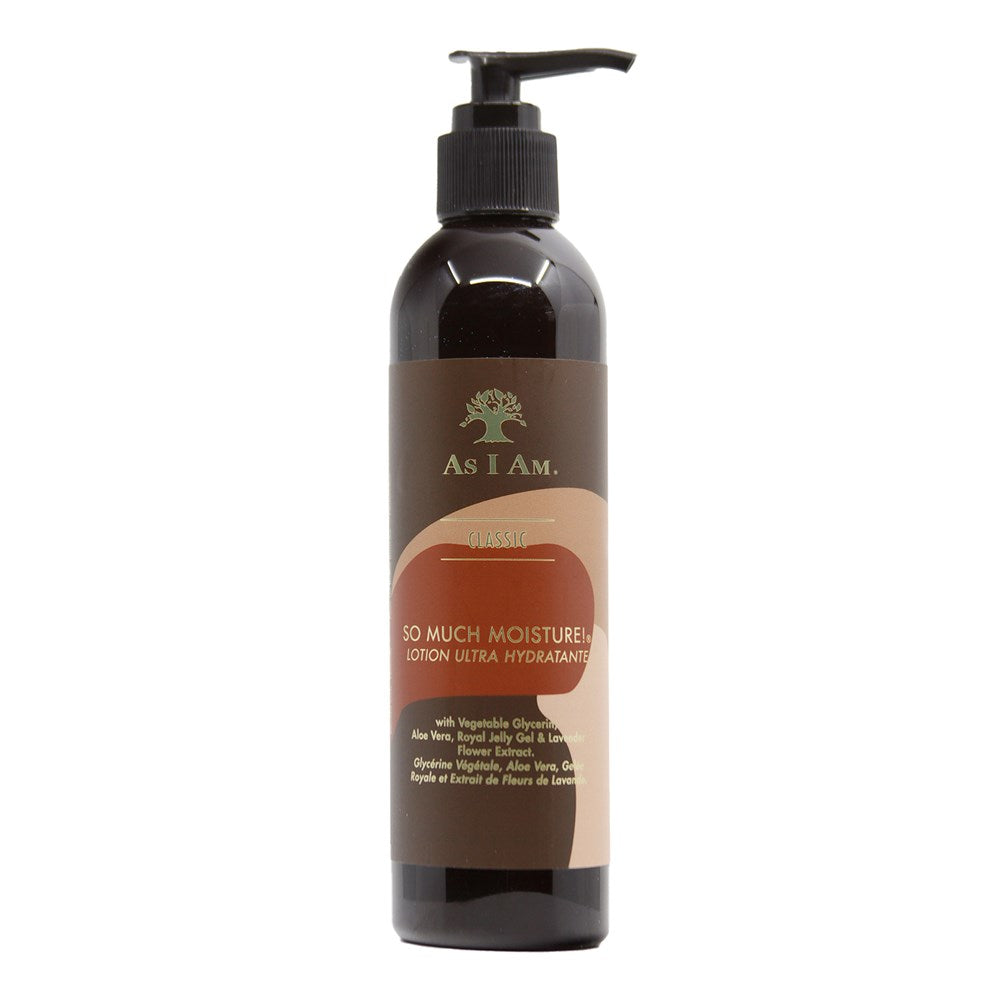 White Smoke AS I AM So Much Moisture Hydrating Lotion (8oz)