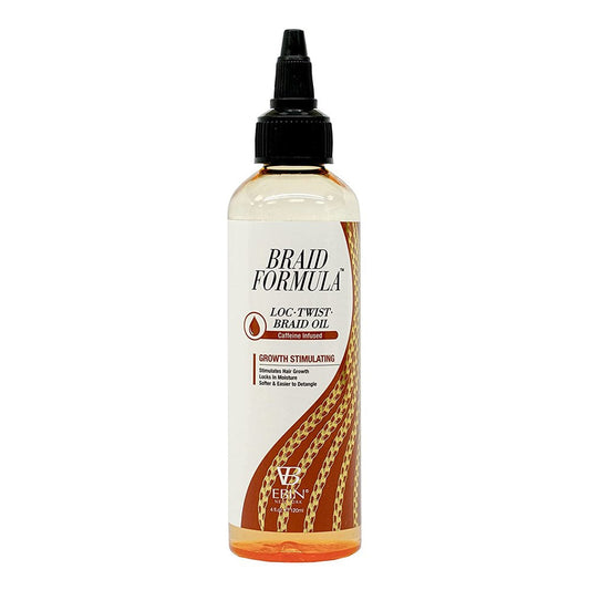 White Smoke EBIN Braid Formula Loc, Twist, Braid Oil (4oz) - Growth Stimulating