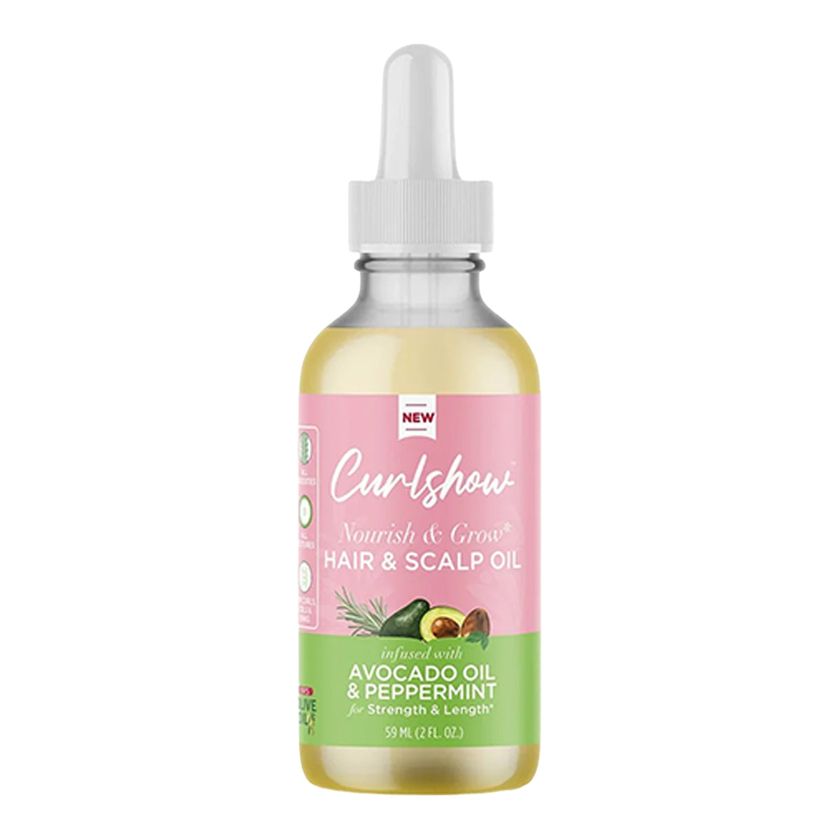 White Smoke ORS Curlshow Hair &amp; Scalp Oil (2oz)