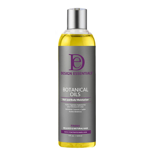 Dim Gray DESIGN ESSENTIALS Botanical Oils Hair &amp; Body Moisturizer (4oz)