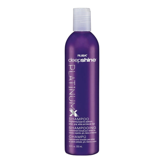 Midnight Blue RUSK Deep Shine PLATINUMX Shampoo