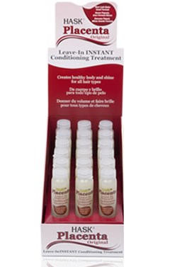 White Smoke HASK HNP Placenta Leave-In Instant Conditioning Treatment Vial [Original] (18ml)
