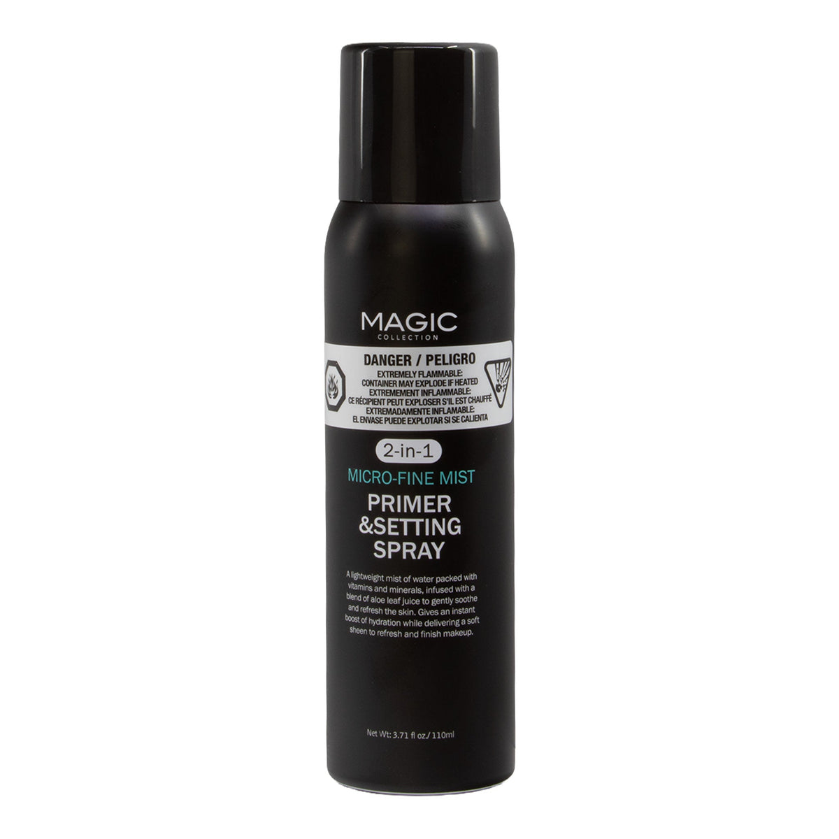 Black MAGIC COLLECTION 2 in 1 Micro-Fine Mist Primer &amp; Setting Spray (3.71oz)