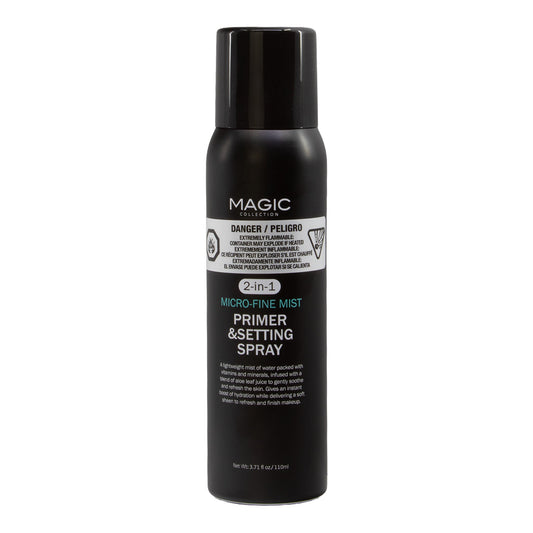 Black MAGIC COLLECTION 2 in 1 Micro-Fine Mist Primer &amp; Setting Spray (3.71oz)