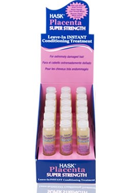 White Smoke HASK HNP Placenta Leave-In Instant Conditioning Treatment Vial [Super] (18ml)