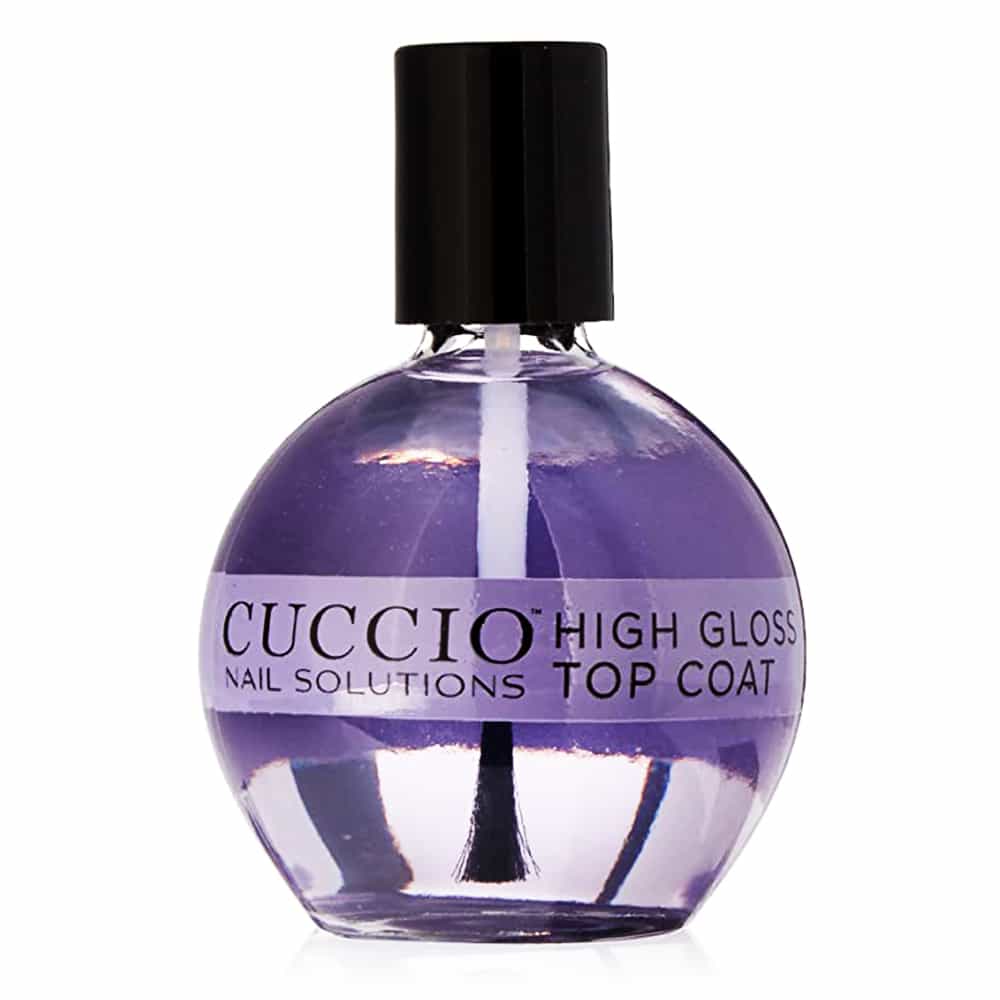 White Smoke Cuccio High Gloss Top Coat 2.5 fl oz / 75ml 6952